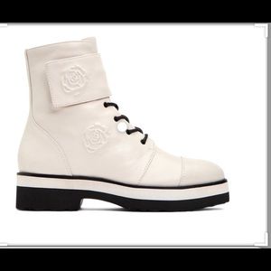 NWT Italian Leather Bootie, dust-bag, box included